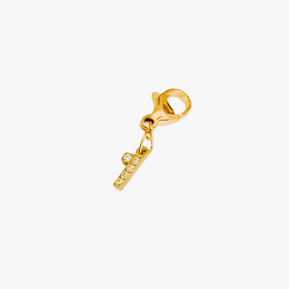 Bundled Number Charm Bar Chanelle Charms - WATERPROOF