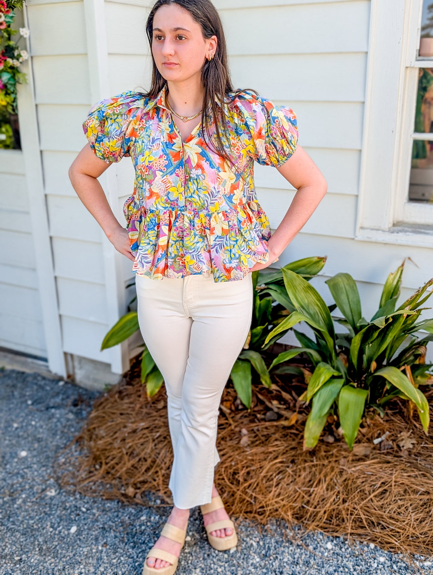 *FINAL SALE*Eros Bouquet Top
