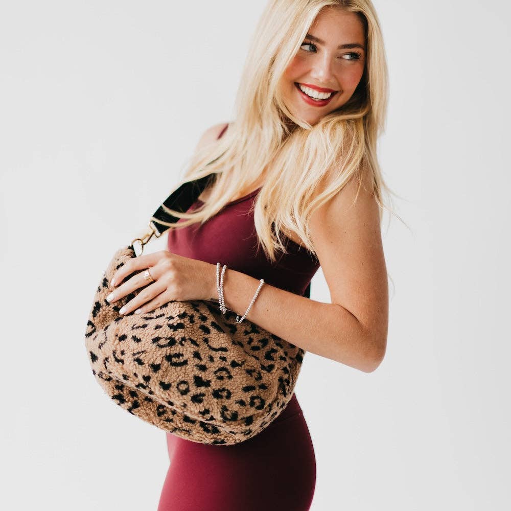 Shirley Sherpa Crossbody Bag