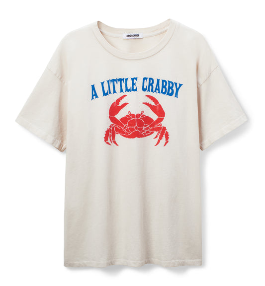 DAYDREAMER A Little Crabby Graphic Short Sleeve Graphic Tee