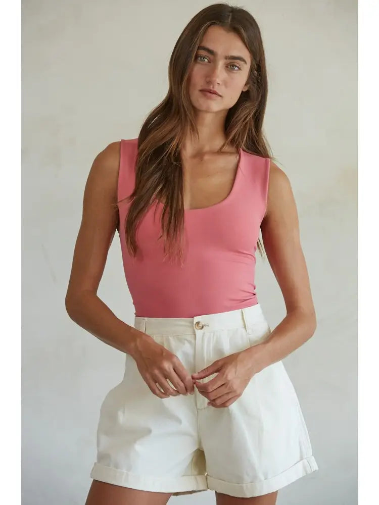 Double Layer Seamless Everyday Essential Tank