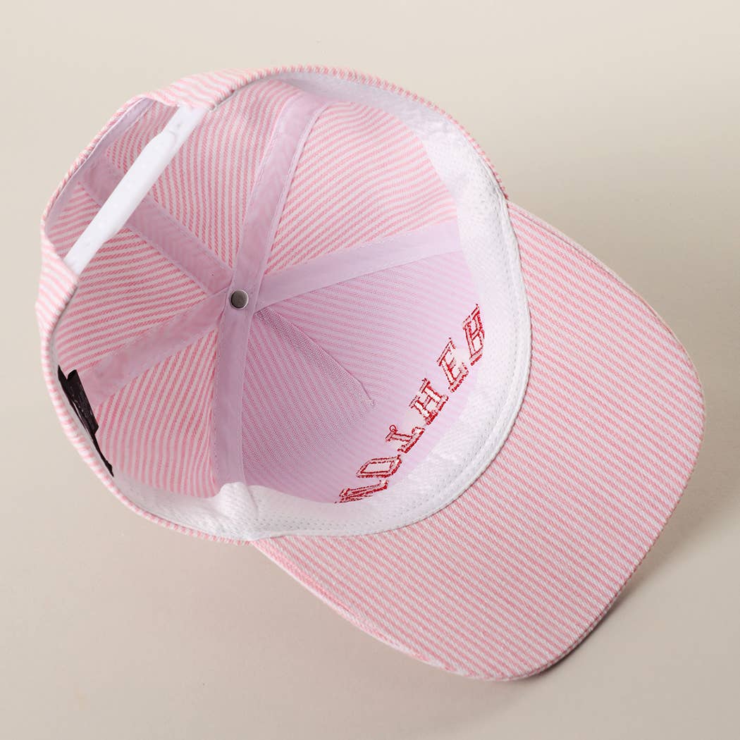 MOTHER Upside Down Embroidered Trucker Hat