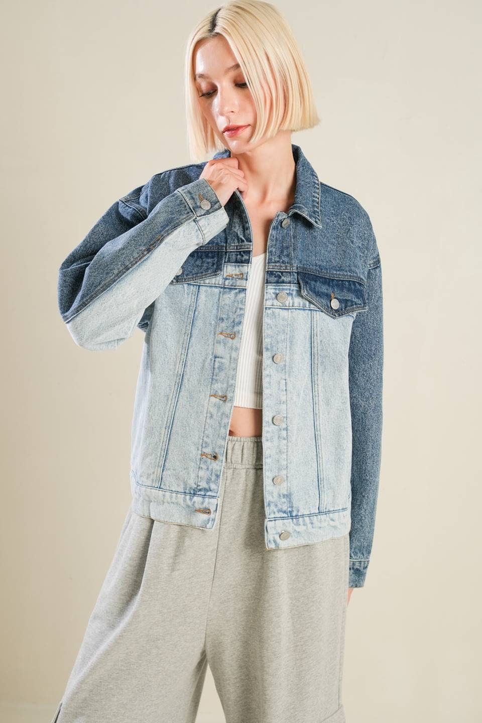 Washed Denim Jacket