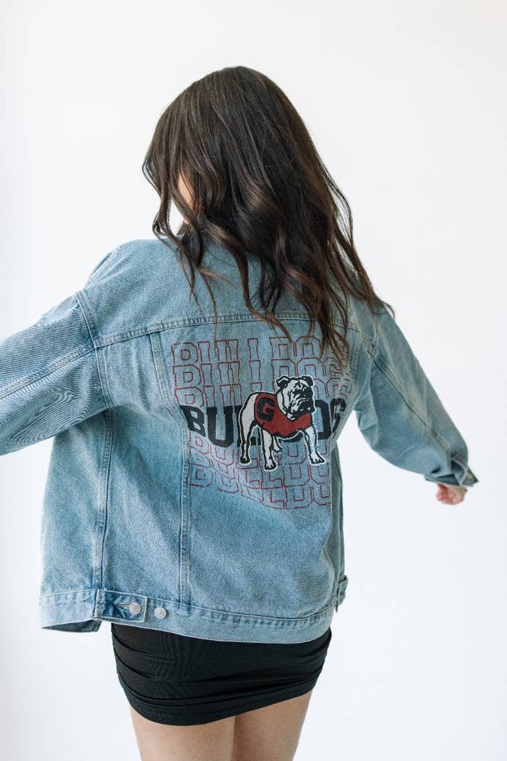 Georgia Bulldogs Repeat Denim Jacket