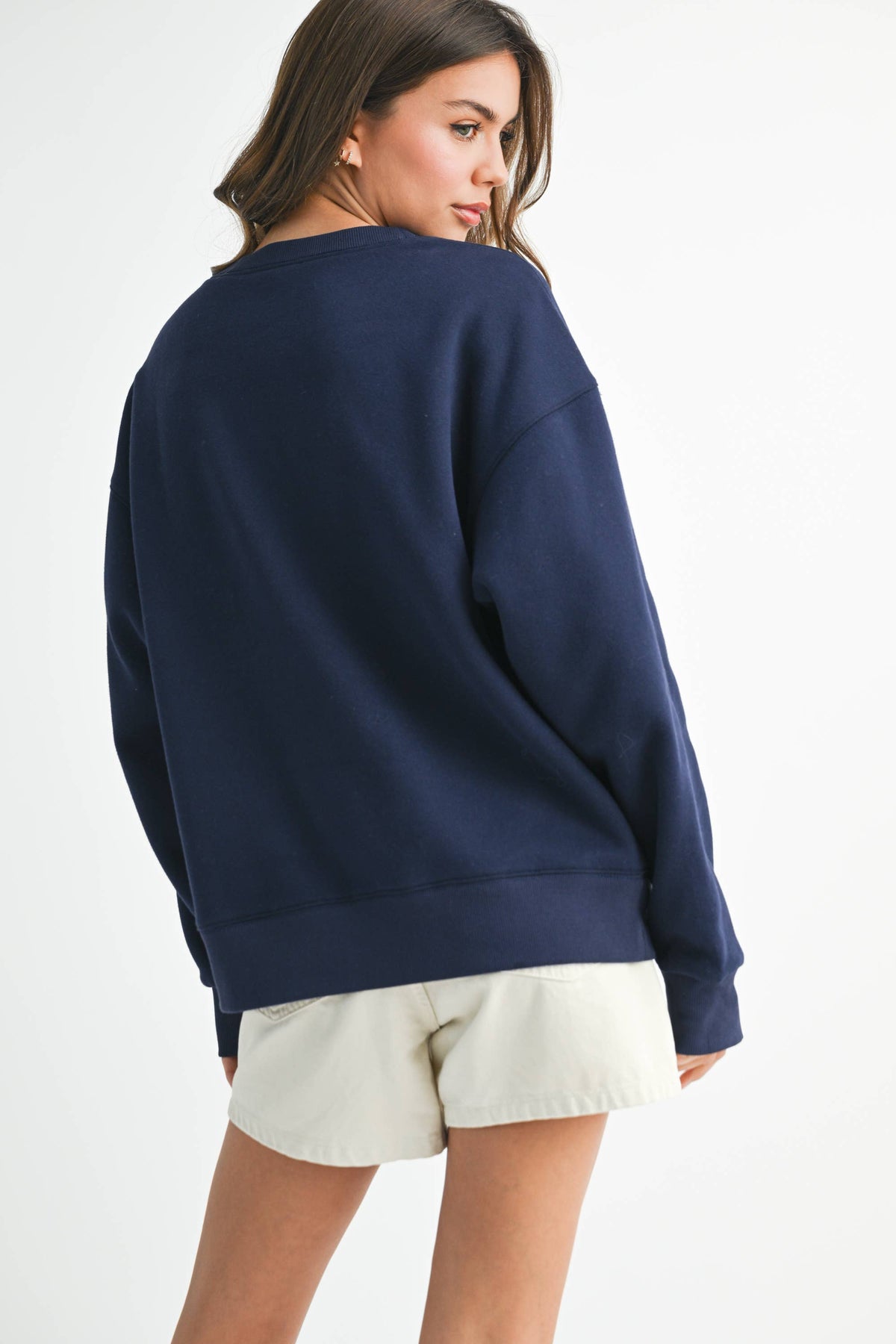 9134GK Modern Vintage Graphic Fleece Pullover