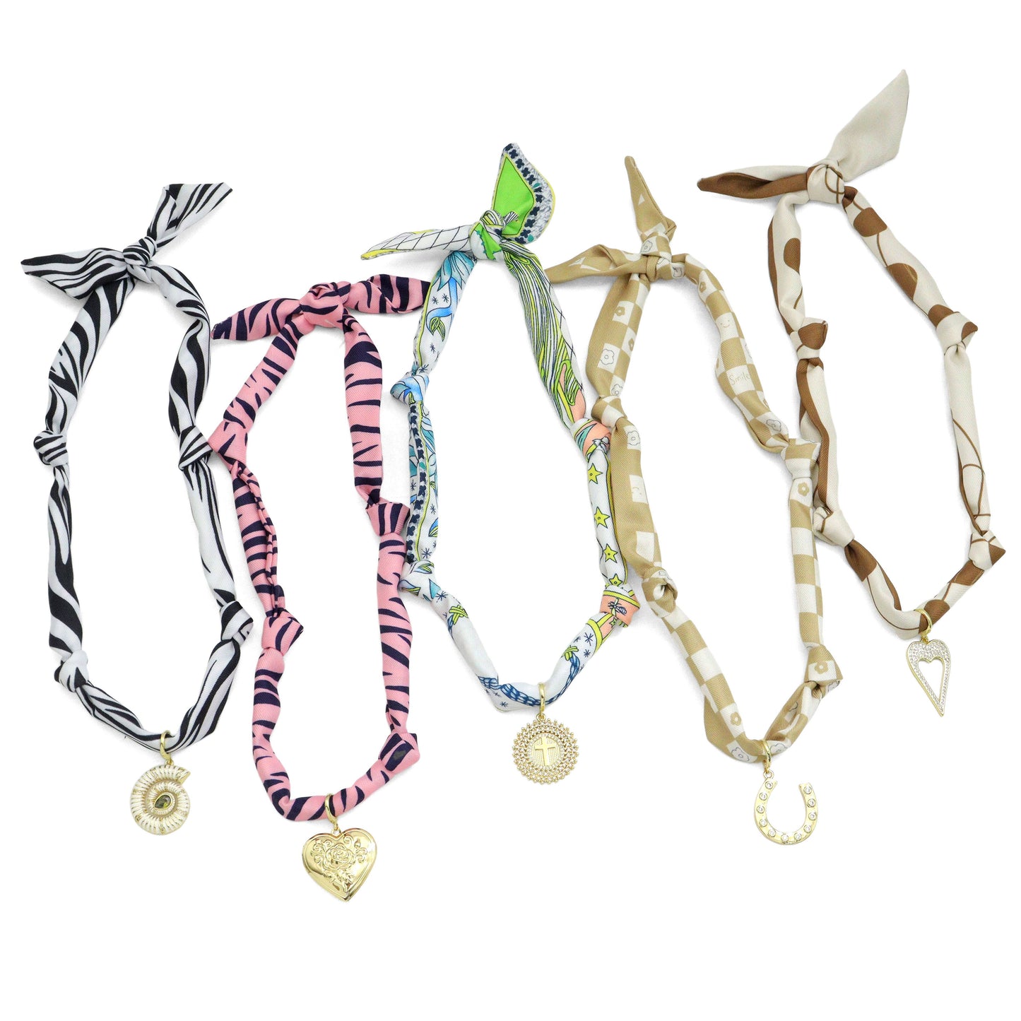 Mixed Detachable Center Pendant for Scarf & Charm Bar Necklace