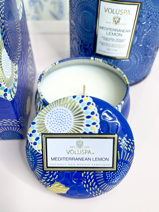Mediterranean Lemon 9oz. Classic Candle