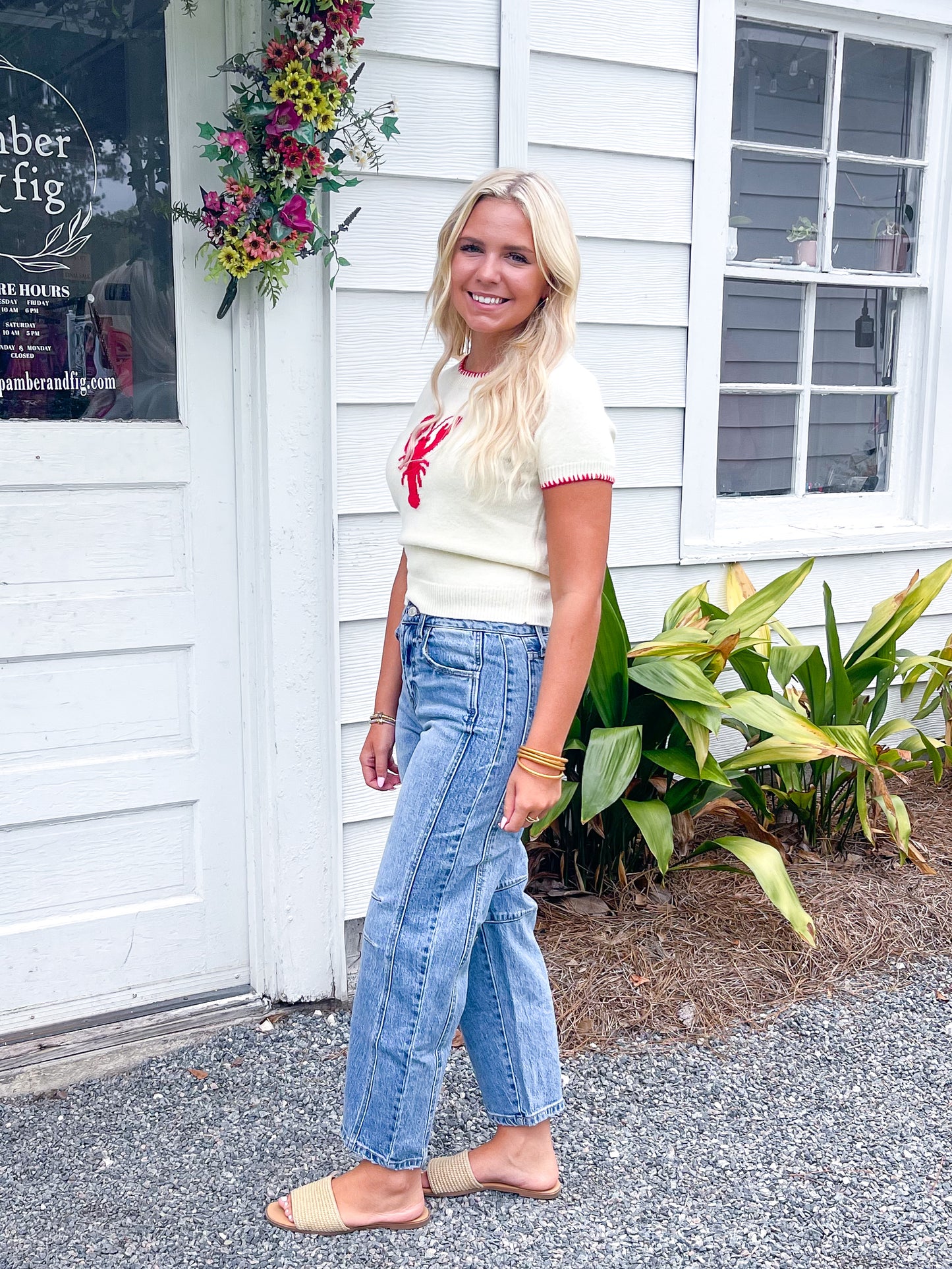 High Rise Barrel Jeans