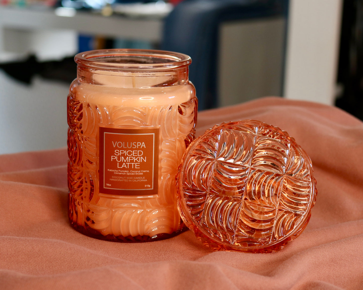 Spiced Pumpkin Latte Capsule 18oz Large Jar