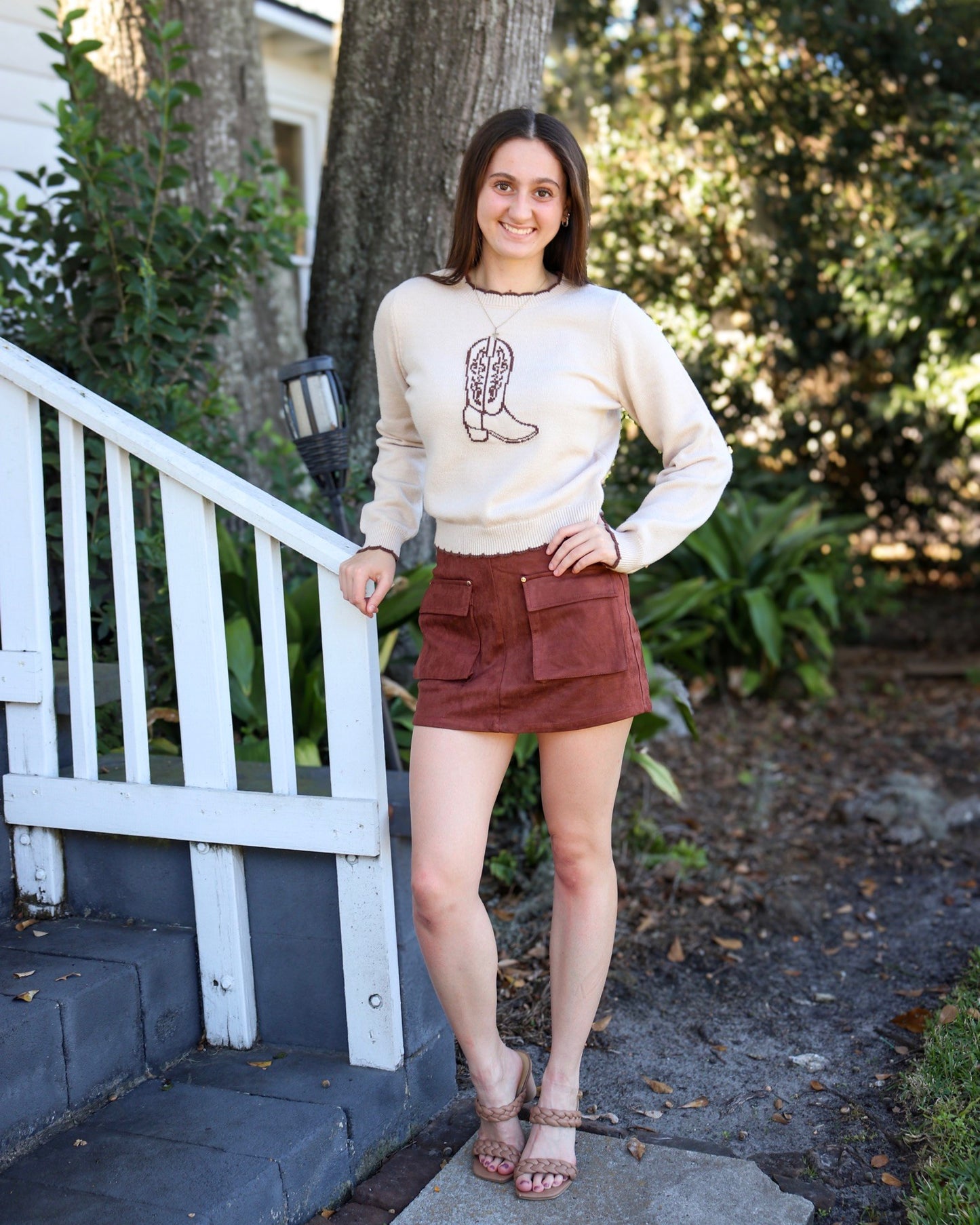 Cameron Cowboy Boot Sweater