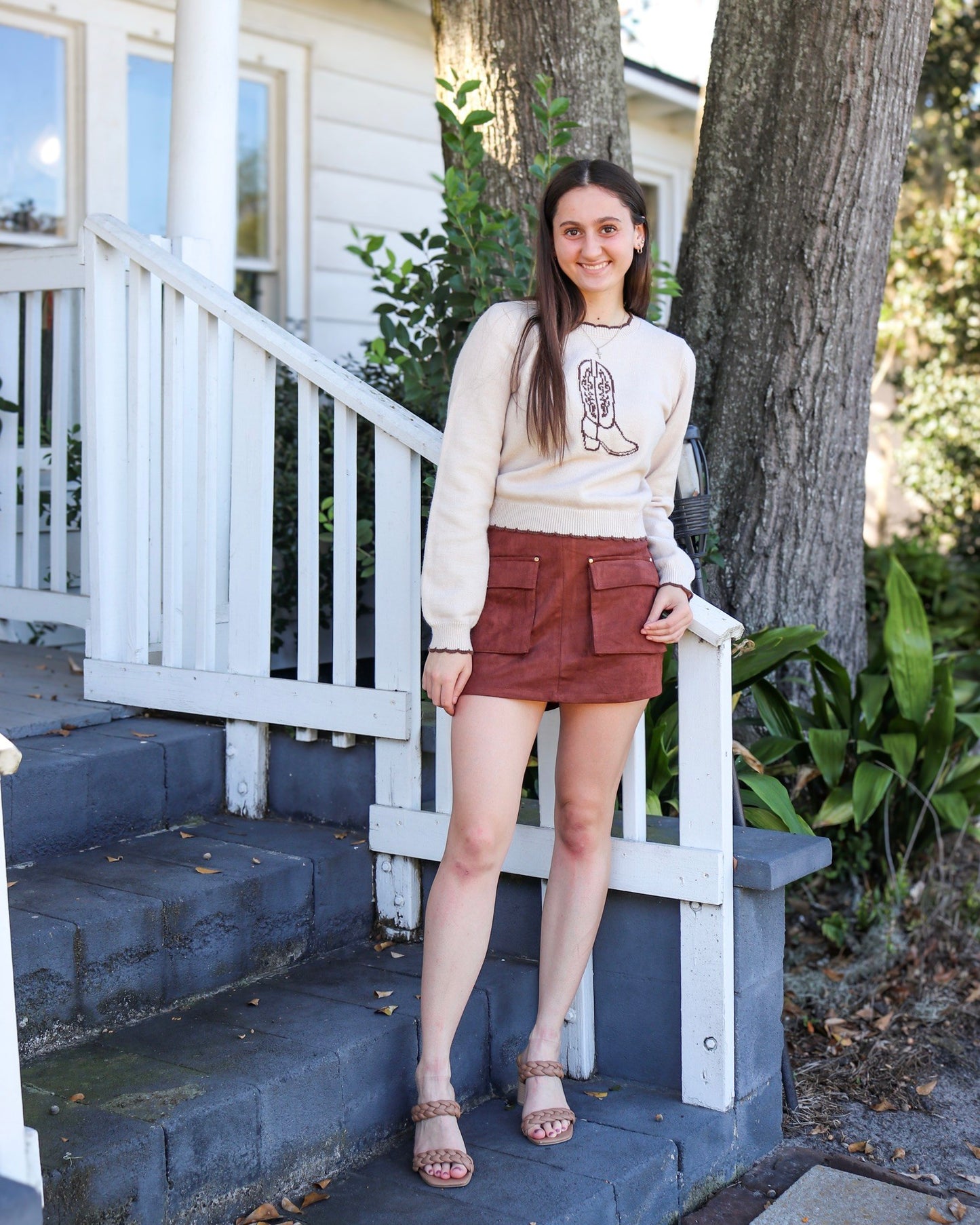 Cameron Cowboy Boot Sweater