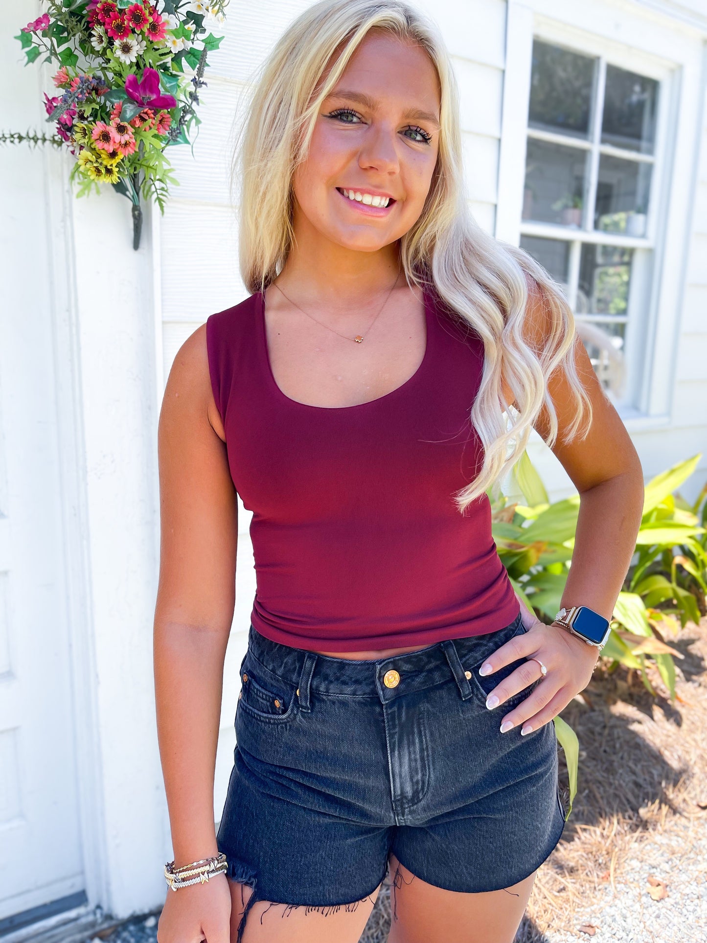 Double Layer Seamless Everyday Essential Tank