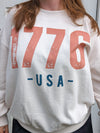1776 USA Graphic Sweatshirt