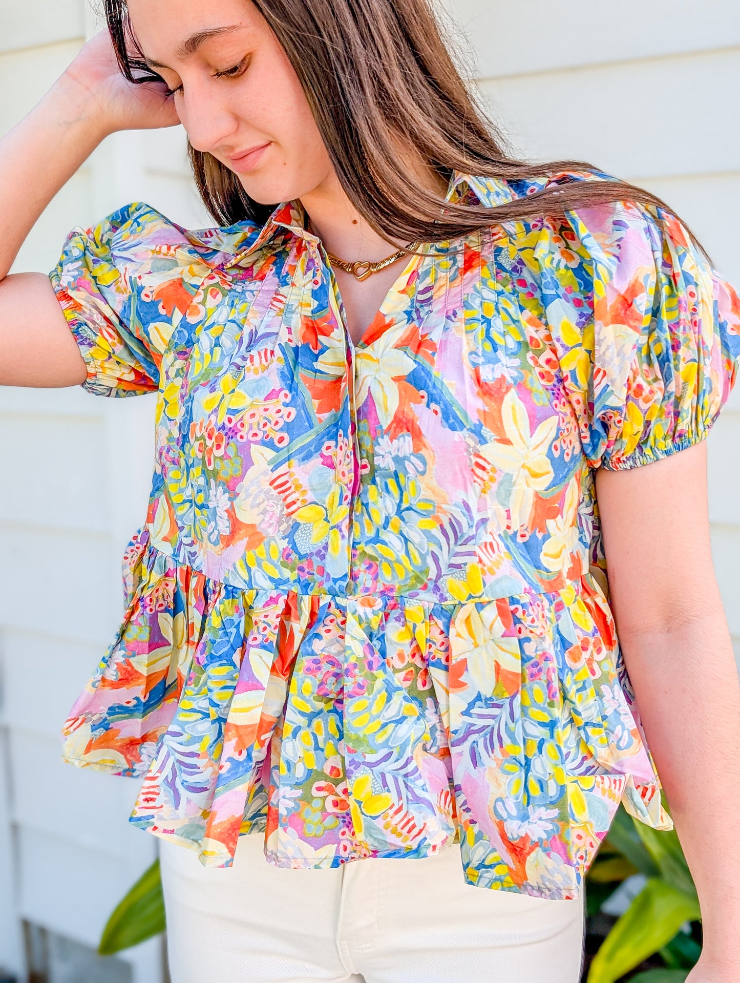 *FINAL SALE*Eros Bouquet Top