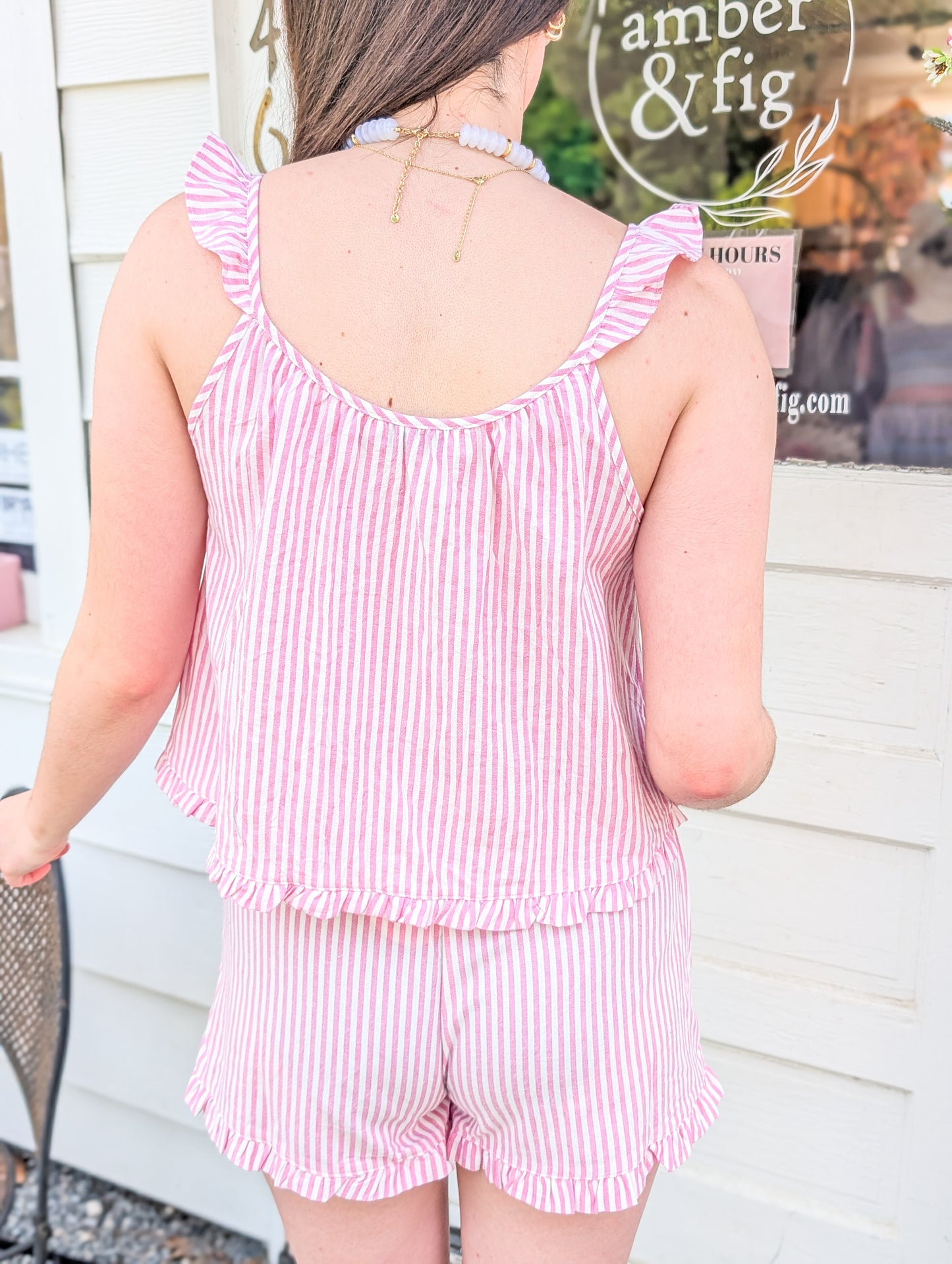 *FINAL SALE* Jet Set Ruffle Shorts