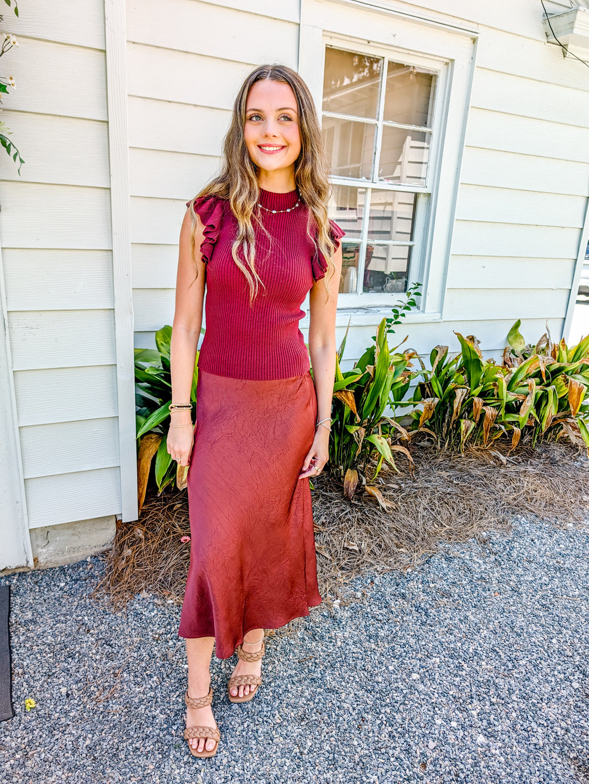 Ceremony Midi Skirt