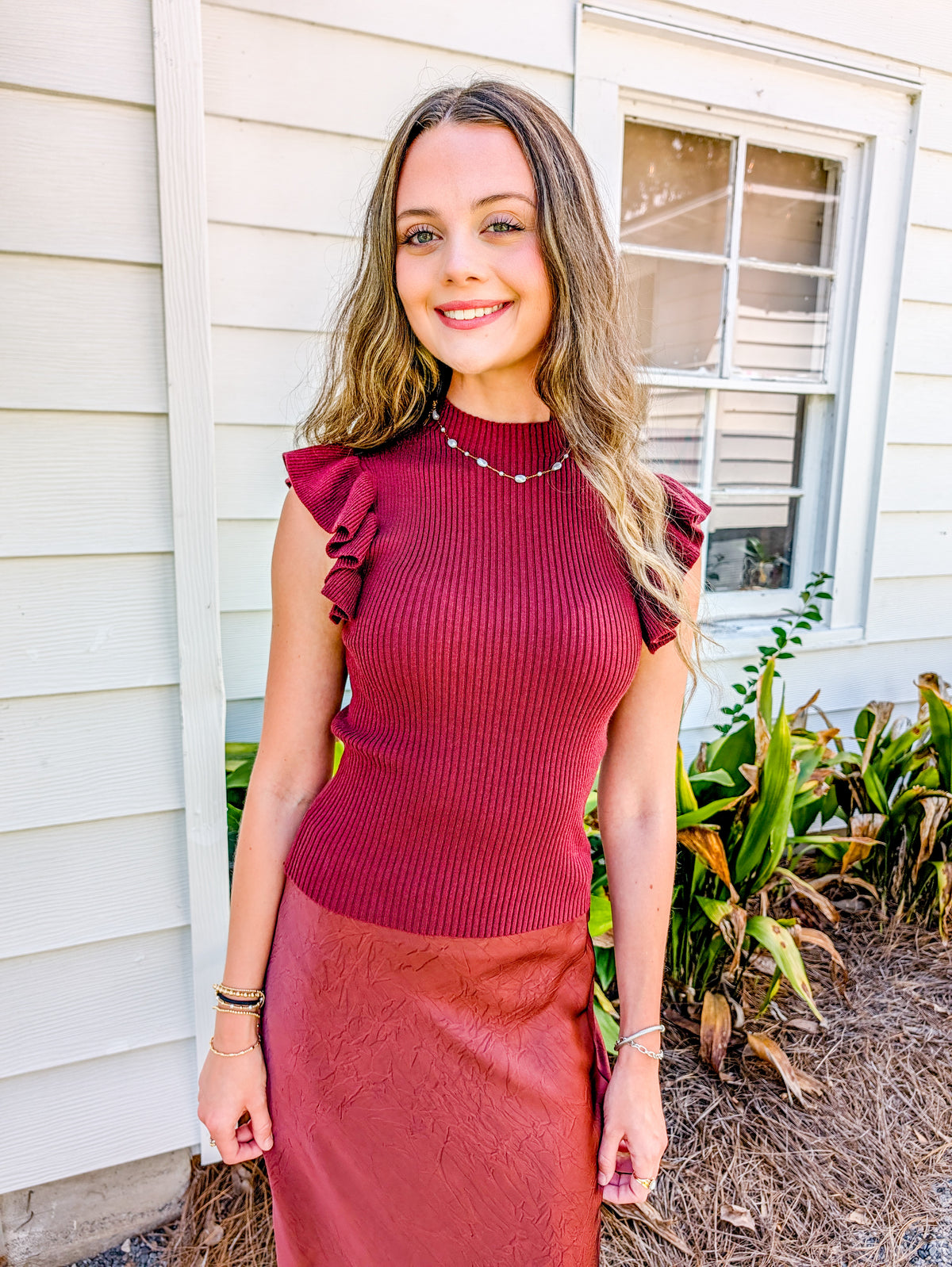 Ceremony Midi Skirt
