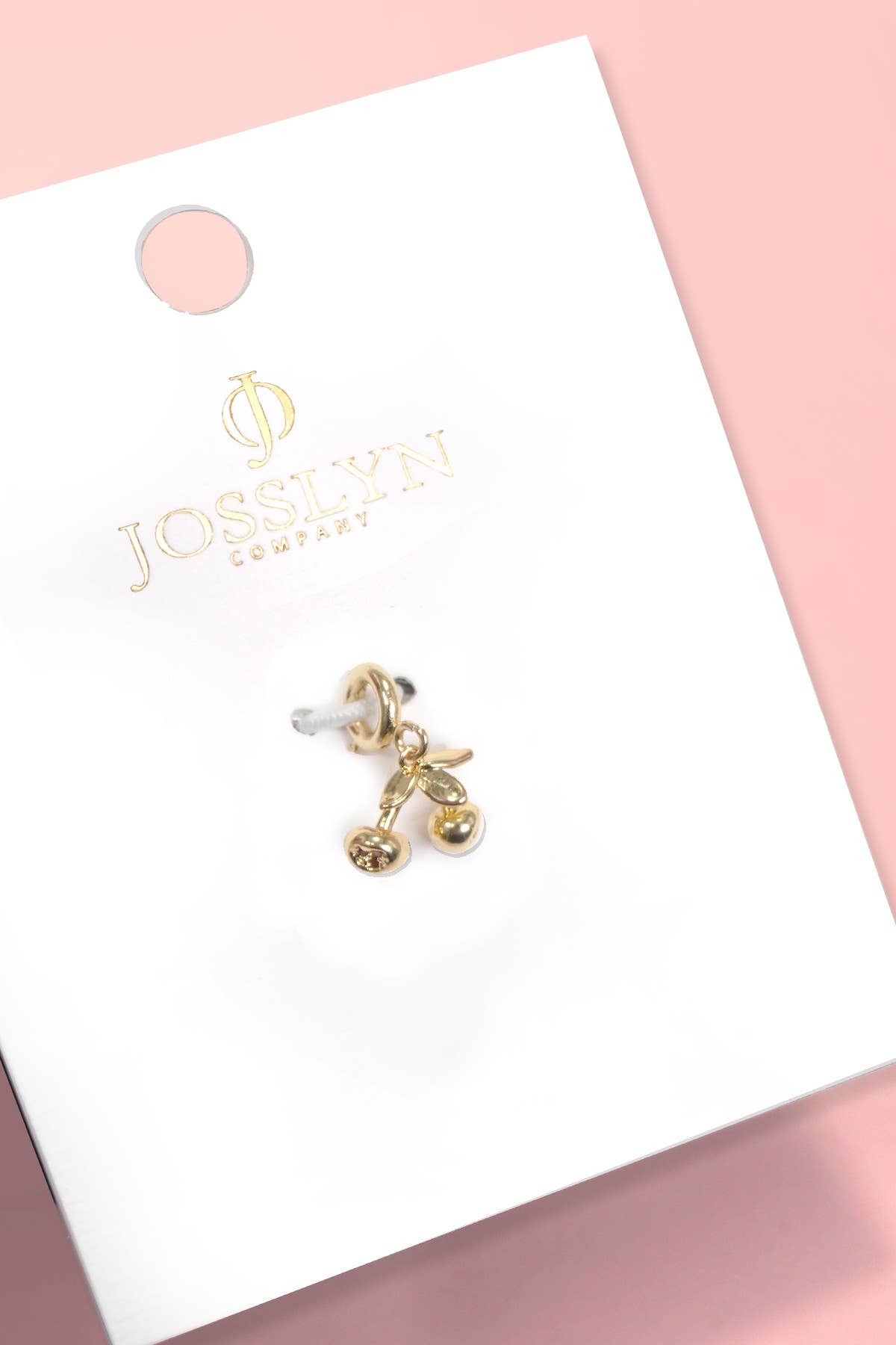 Charm 18K Real Gold Dipped with Spring Ring Clasp