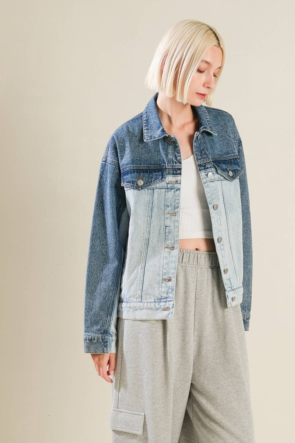 Washed Denim Jacket
