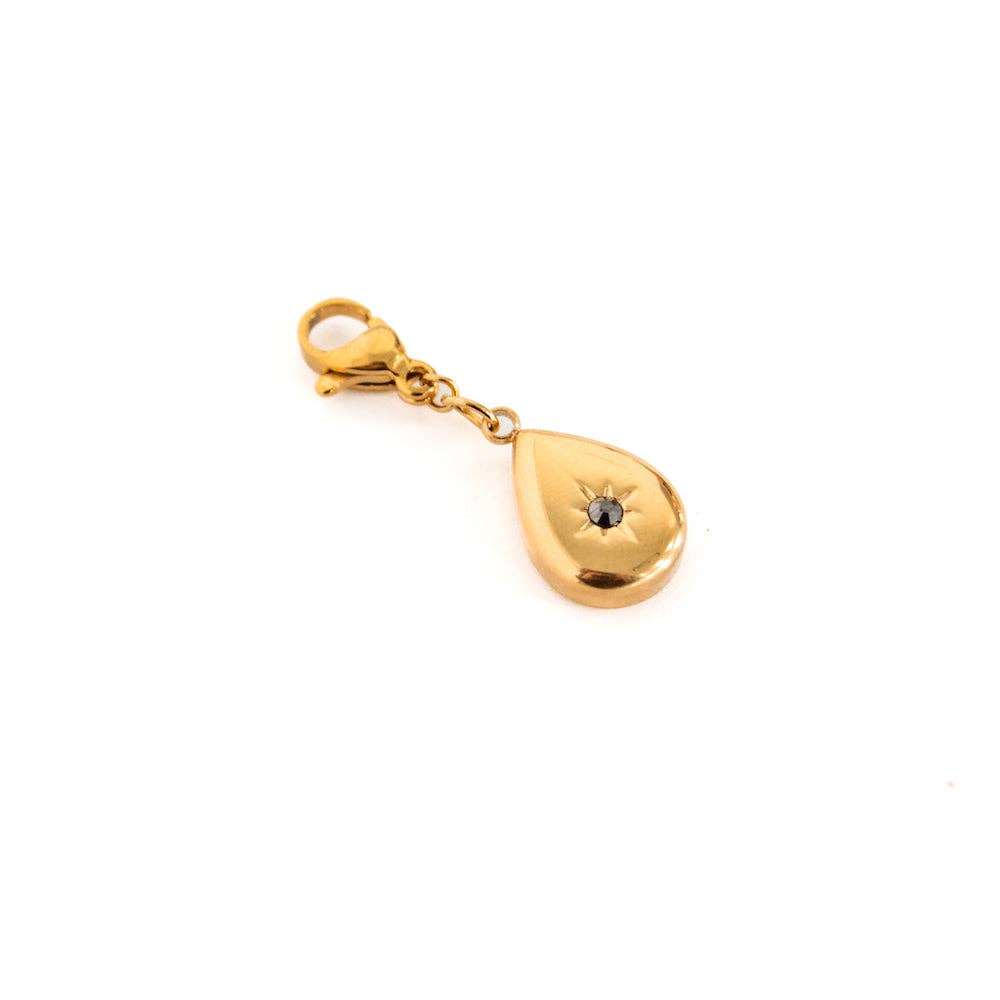 Mini Diamond Charm Bar Charms  - WATERPROOF