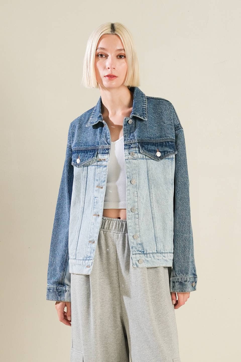 Washed Denim Jacket