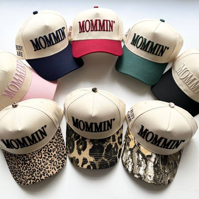 Mommin’ Embroidered Trucker Hat