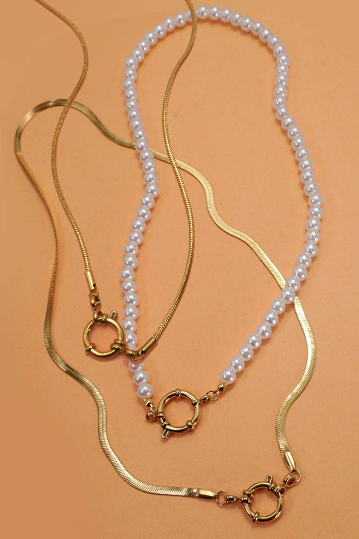 18K Stainless Steel Chain Necklace